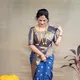 Navy BLUE__Royal Rajgharana Sarees